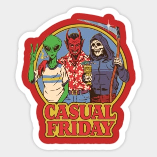 Casual Friday Sticker